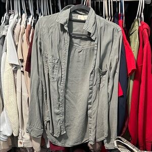 Men's Gray Casual Jacket